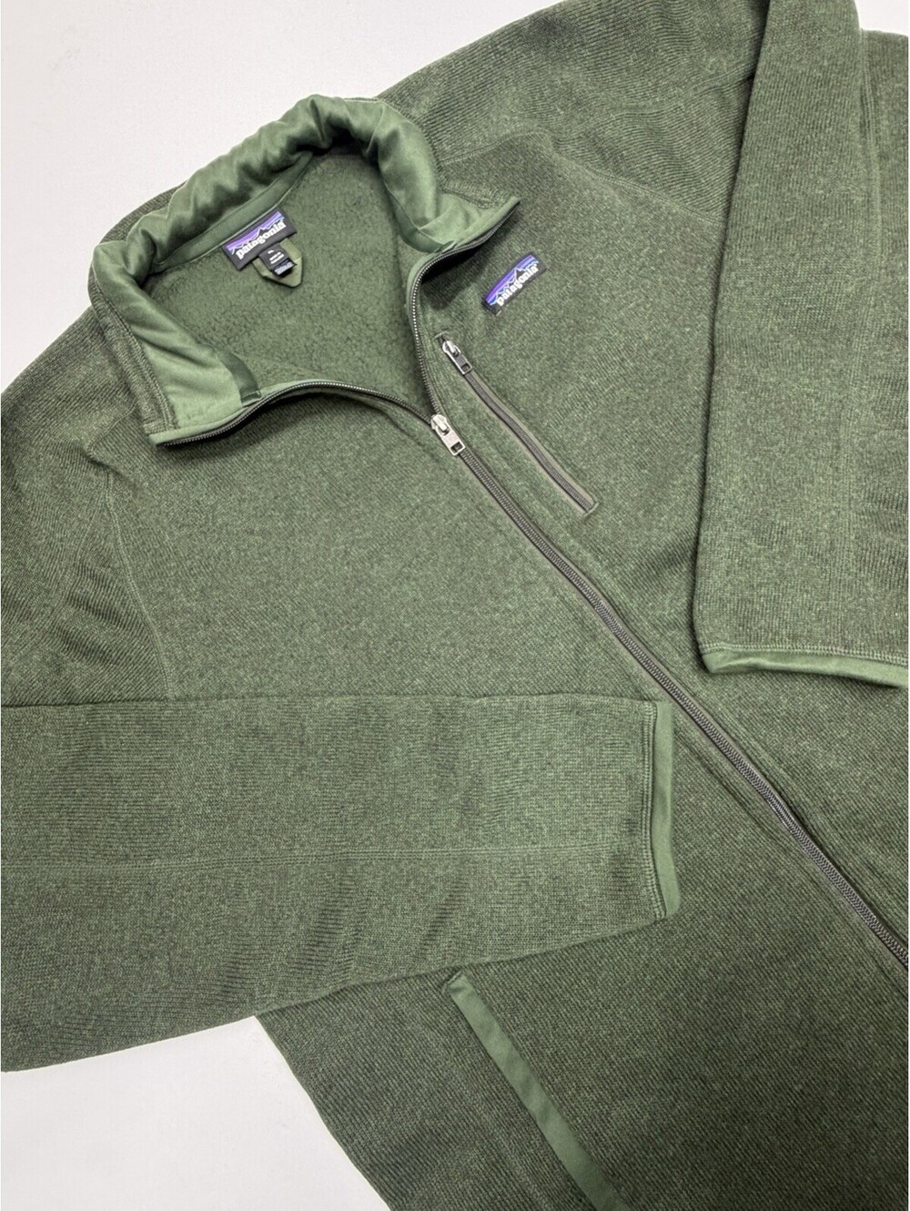 NWOT Patagonia Better Sweater Green Full Zip Jacket Men’s Size XL Outdoor Casual